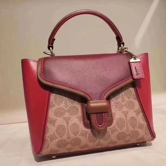 Coach Bags Coach Courier Carryall 23 In Colorblock Signature